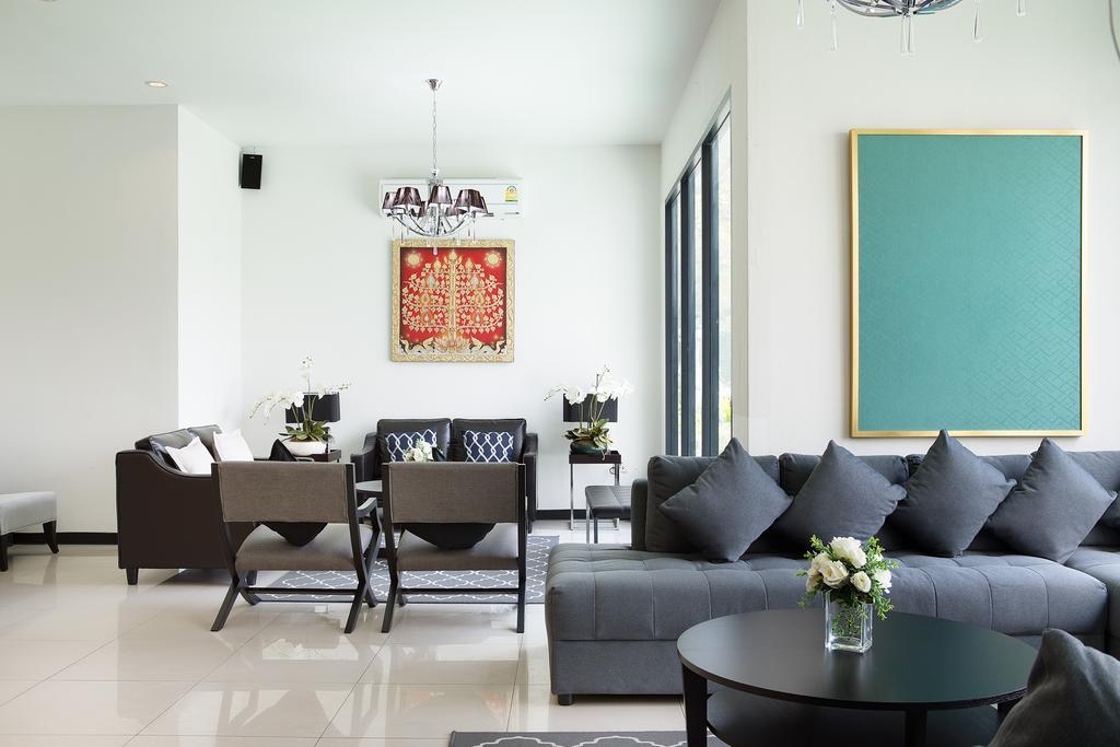 The Capital Resort @ Sukhumvit 50 Bangkok Eksteriør bilde A living room in a condominium