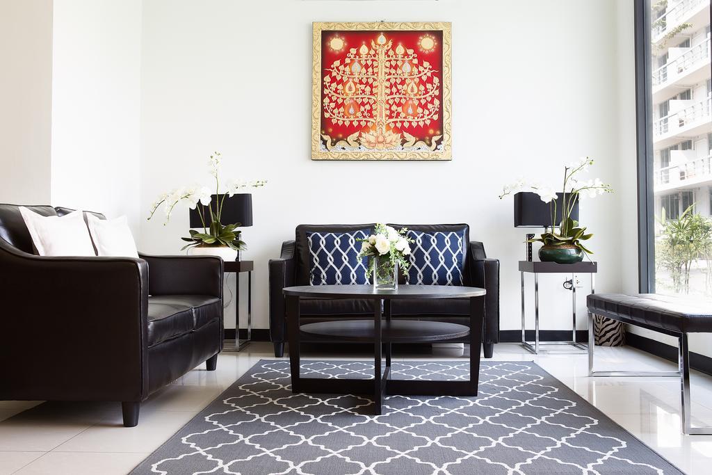 The Capital Resort @ Sukhumvit 50 Bangkok Eksteriør bilde A living room in a condominium